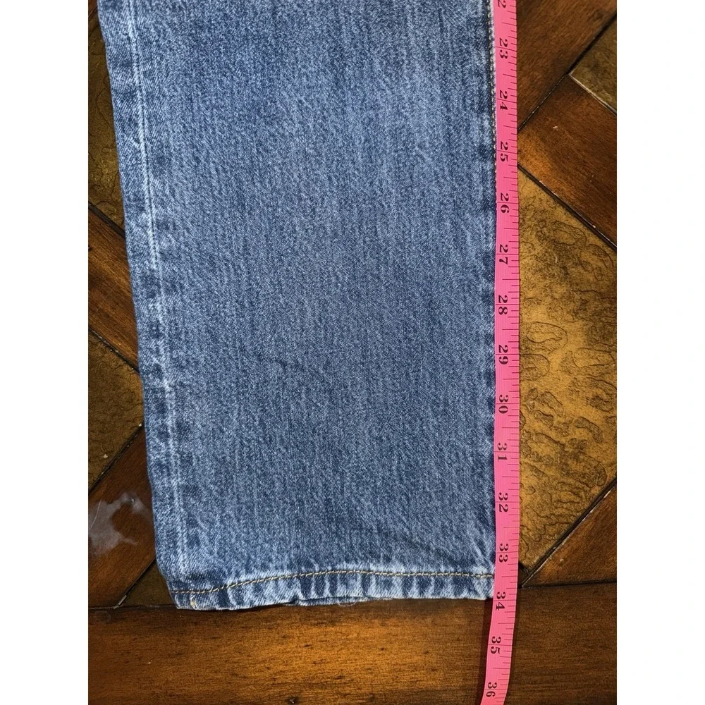 Levi's 501 29x34 Men's Denim Jeans Blue, Straight Leg, Button Fly‎ 100% Cotton